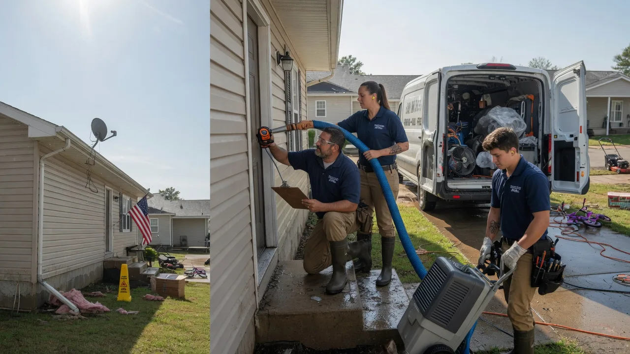 Ceiling Water Damage Restoration in Sunset, LA near me
